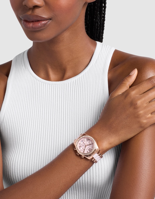 Michael Kors - Lexington Two Tone Chronograph Watch