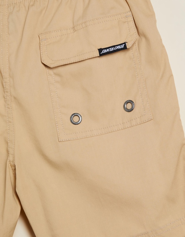Santa Cruz - MFG Cruzier Solid Beach Shorts - Teens