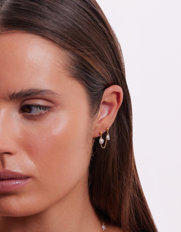 Alana Maria - Angelica Earrings - Gold