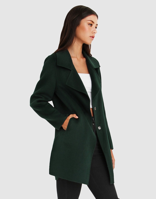 Belle & Bloom - Ex-Boyfriend Wool Blend Coat