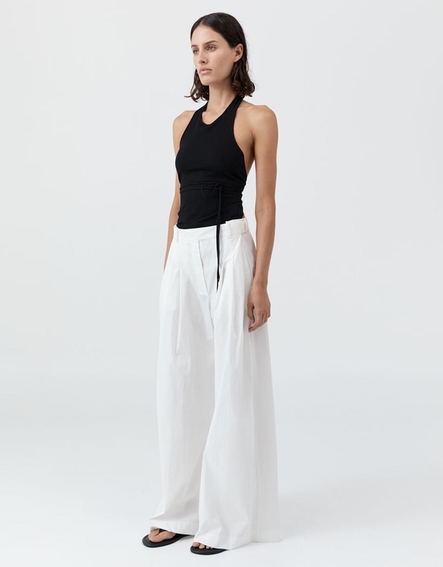St. Agni - Soft Jersey Halter Top