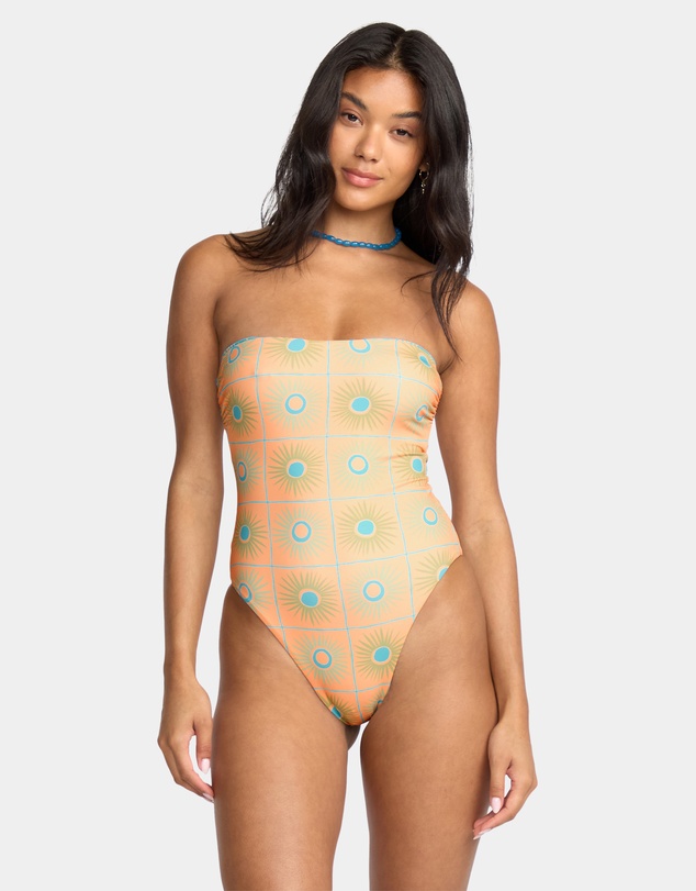 Billabong - Womens Shw Me Sun Reversible Trully Hi One Piece Swimsuit