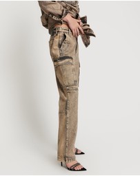 ONE TEASPOON - Rust Cargo Motion Pants