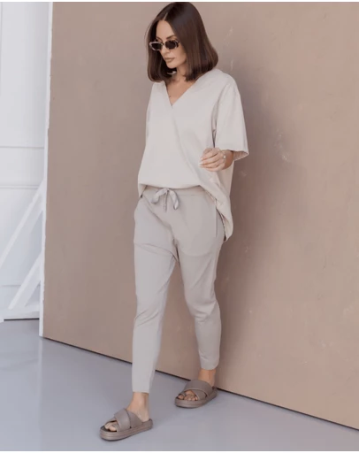 ALEXANDRA - Rico Pants Grey