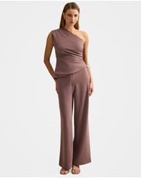 Forever New - Willow Asymmetrical Tuck Top
