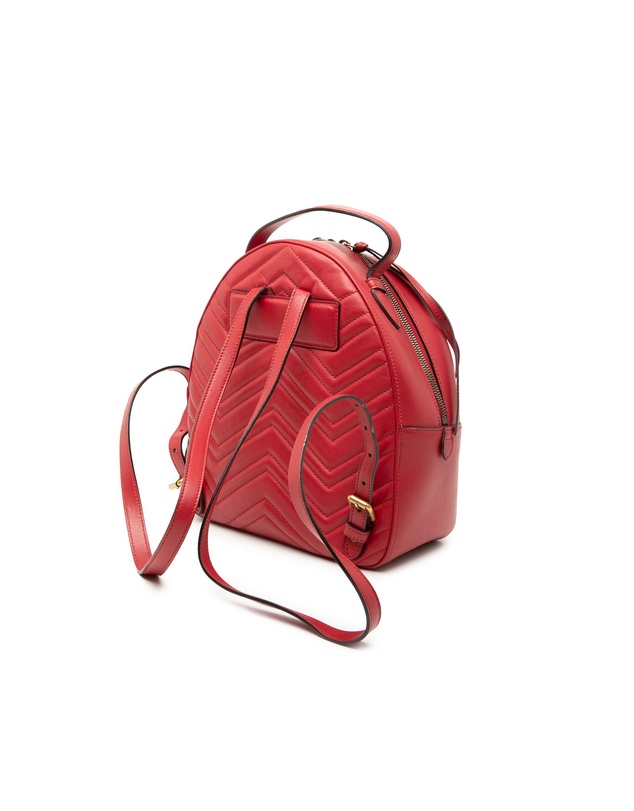 Pre-Loved by Azura Reborn - Pre-Loved Small GG Marmont Matelasse Leather Backpack
