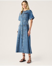 MOS The Label - Aveline Denim Dress