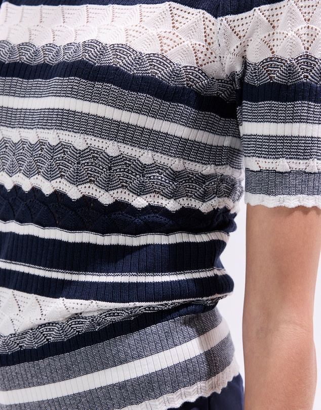 Marcs - The Magician Stripe Knit Top