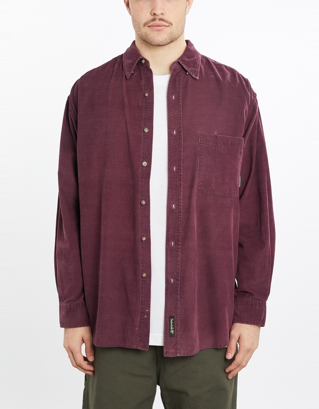 Vintage by The Real Deal - Pre Loved - Vintage Timberland Corduroy Button Up Shirt