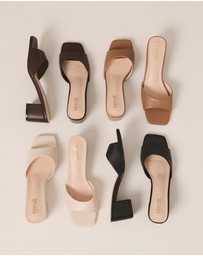 Verali - Wednesday Block Heel Mules