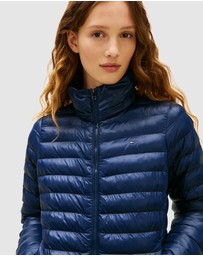 Tommy Hilfiger - Water Repellent Padded Packable Slim Jacket