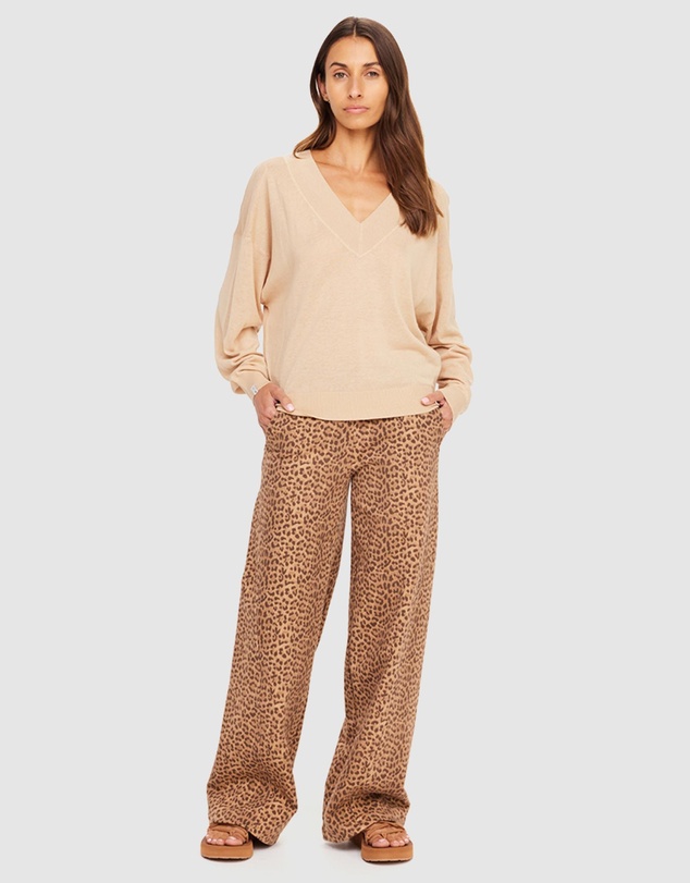 The Upside - Bonita V Neck Knit