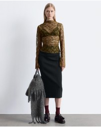 & Other Stories - Long-Sleeve Lace Top