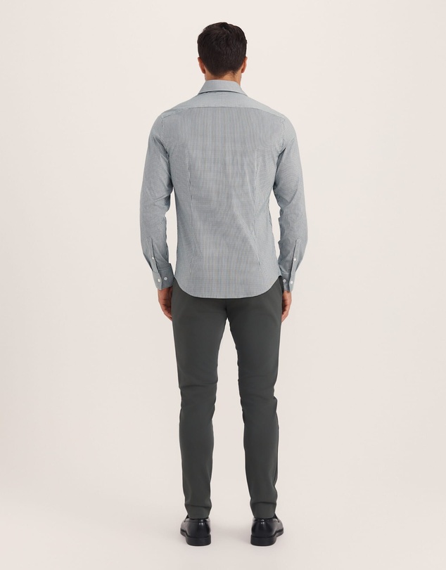 SABA - Lucian Long Sleeve Stretch Check Shirt