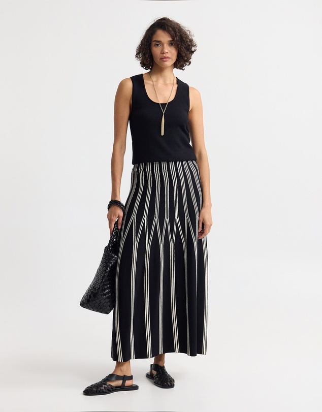 Oxford - Jacqui Knit Stretch Skirt