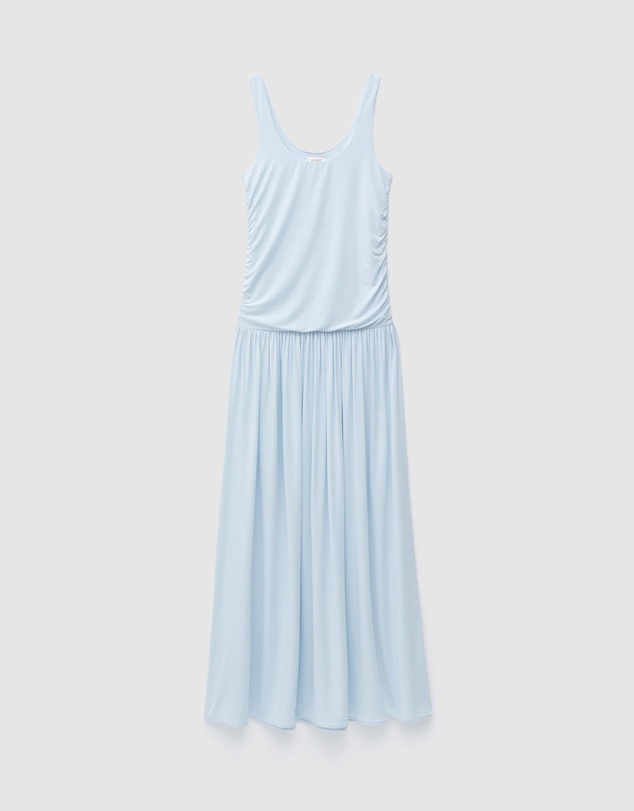 & Other Stories - Gathered Jersey Maxi Dress