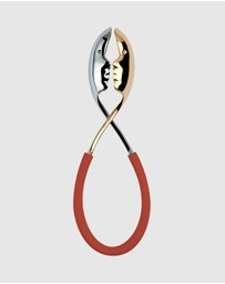 Bugatti - Kiss Salad Tongs - Red/Gold