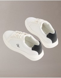 Calvin Klein - CK Avenue Leather Logo Trainers