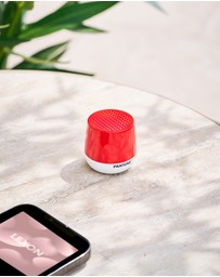 Lexon - Lexon Mino+ Mini Bluetooth Speaker PANTONE - 2035 Red