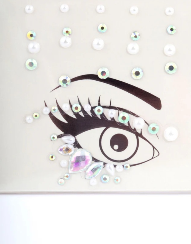 Lovisa - Acrylic Diamante Pearl Face Jewels