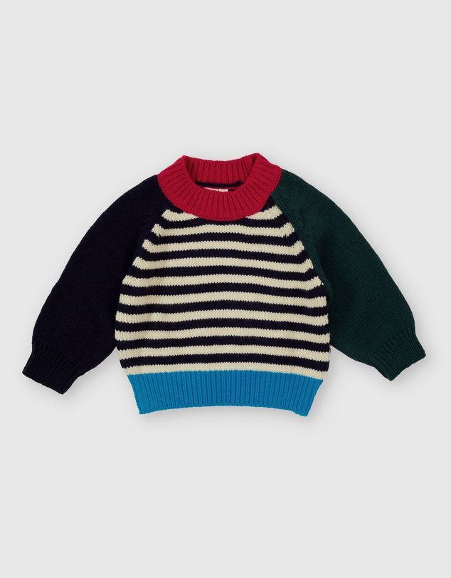 Goldie + Ace - Marley Chunky Knit Jumper - Babies-Kids