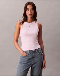 Calvin Klein Jeans - Cotton Stretch Ribbed Tank Top