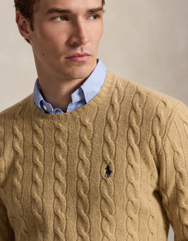 Polo Ralph Lauren - Cable-Knit Wool-Cashmere Sweater
