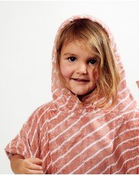 Sand Society - Kids Beach/Bath Bamboo Poncho - Clay