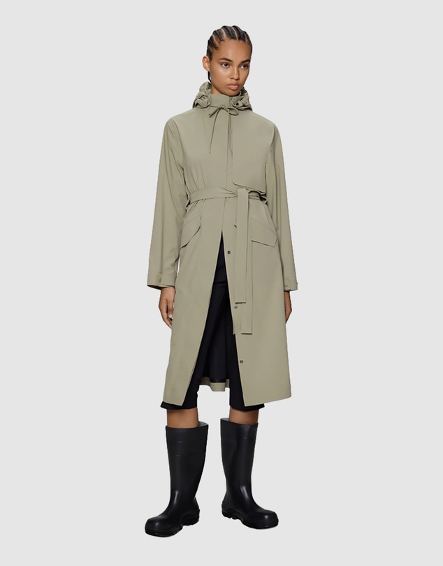RAINS - Suva Hardshell W Coat Beige