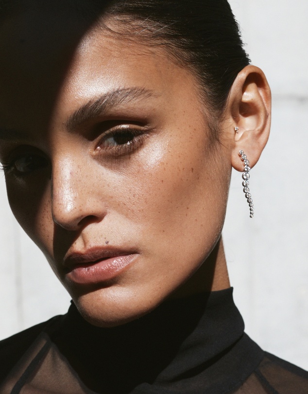 SAINT VALENTINE - Crescendo Drop Earrings - Silver