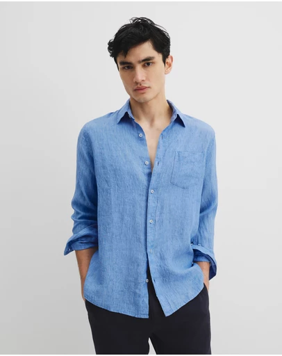 Country Road - Regular Fit Organically Grown Linen Shirt