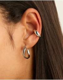 Najo - Tidal Silver Ear Cuff