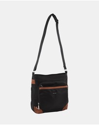 Pierre Cardin - Pierre Cardin Nylon Anti-Theft Cross Body Bag