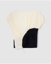 Laagam - Gemini Draped Top