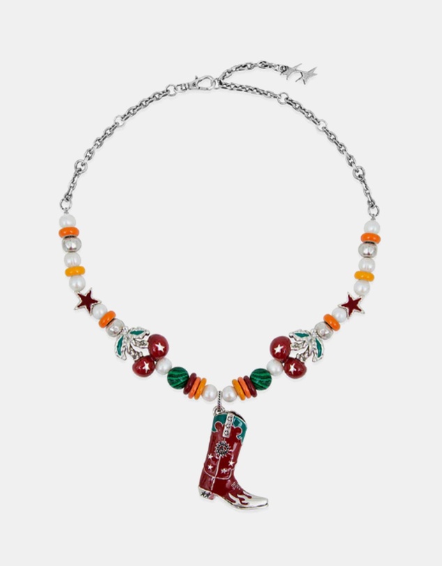 TwoJeys - Summer Boot Necklace