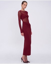 Suboo - Auguste Long Sleeve Mesh Jersey Maxi