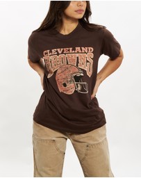 Vintage by The Real Deal - Pre Loved - 80s NFL Cleveland Browns Tee