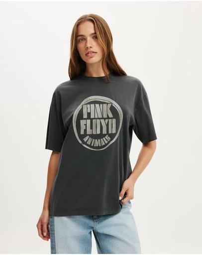 Cotton On - The Lcn Music Boxy Graphic Tee