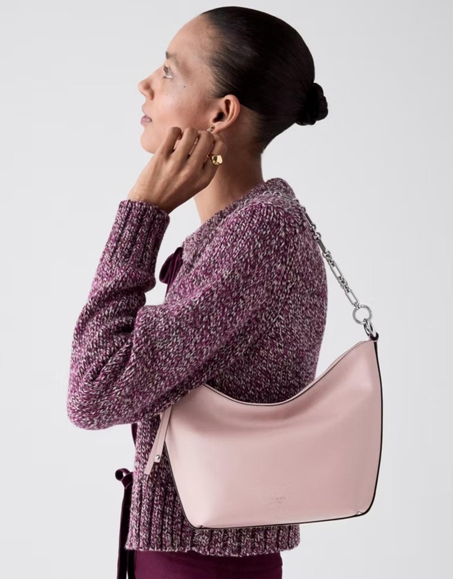 Kate Spade - Halo Fine Grain Leather Chain Shoulder Bag