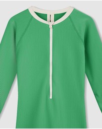 Zulu & Zephyr Mini - Mini Stripe Rib Surf Suit - Kids