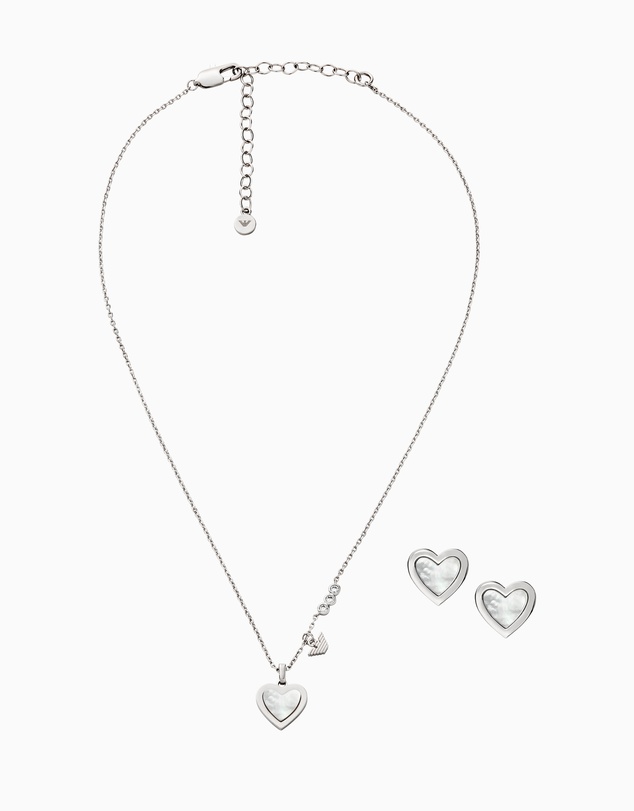 Emporio Armani - Silver Tone Jewellery Set