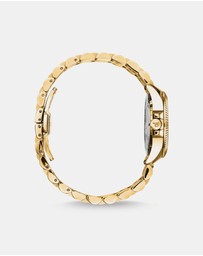 THOMAS SABO - THOMAS SABO Ladies Gold Watch with Black Dial