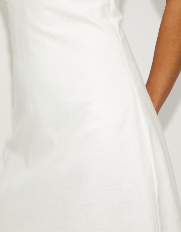 Dazie - Nora Linen Blend Midi Dress
