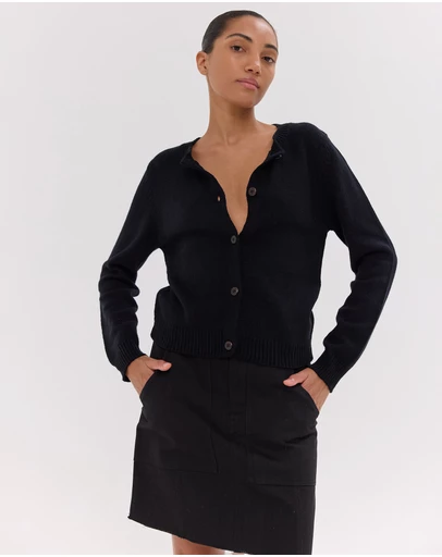 Cloth & Co. - The Short Element Skirt | Black