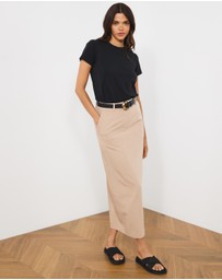 Atmos&Here - Lina Column Maxi Skirt