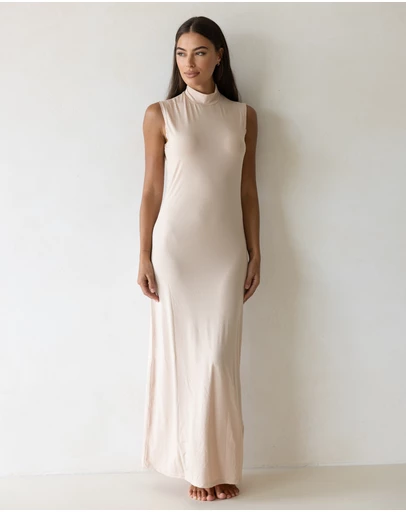 Mod Squad - Luxe Sleeveless Slip Dress Base Layer