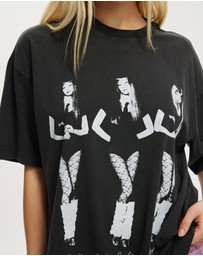 Cotton On - The Lcn Music Boxy Graphic Tee