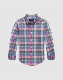 Polo Ralph Lauren - Plaid Cotton Oxford Shirt - ICONIC EXCLUSIVE - Babies-Kids