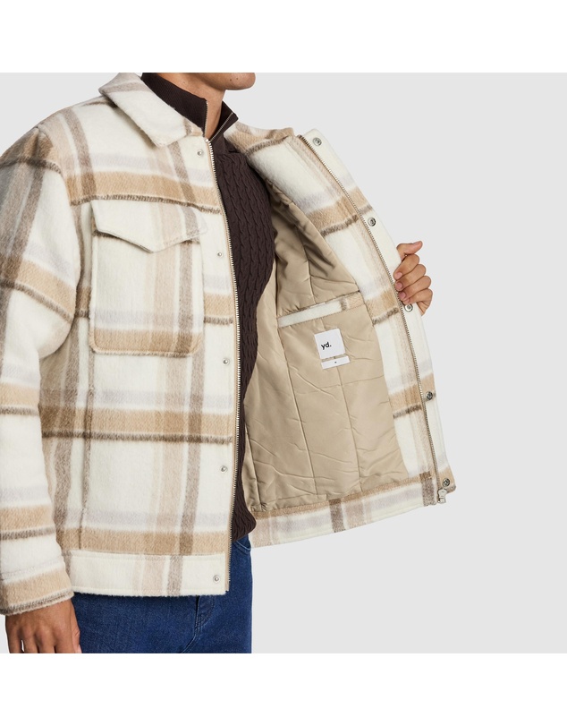 yd. - Edris Check Jacket