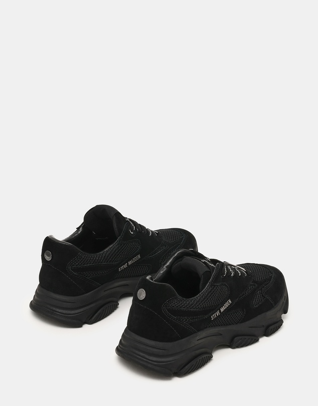 Steve Madden - Front Row Black Sneakers